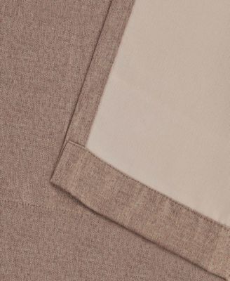 Linen-Inspired Classic Room Darkening Modern Fade Resistant 4-Piece Curtain Set with Grommet Header Top, 52" X 63"