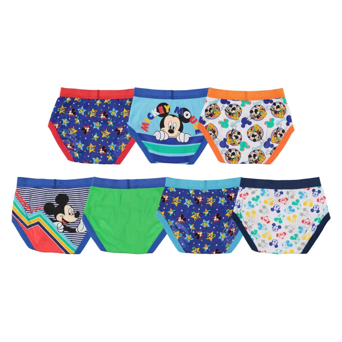 Disney Mickey Toddler Boy 7pack Underwear In Assorted
