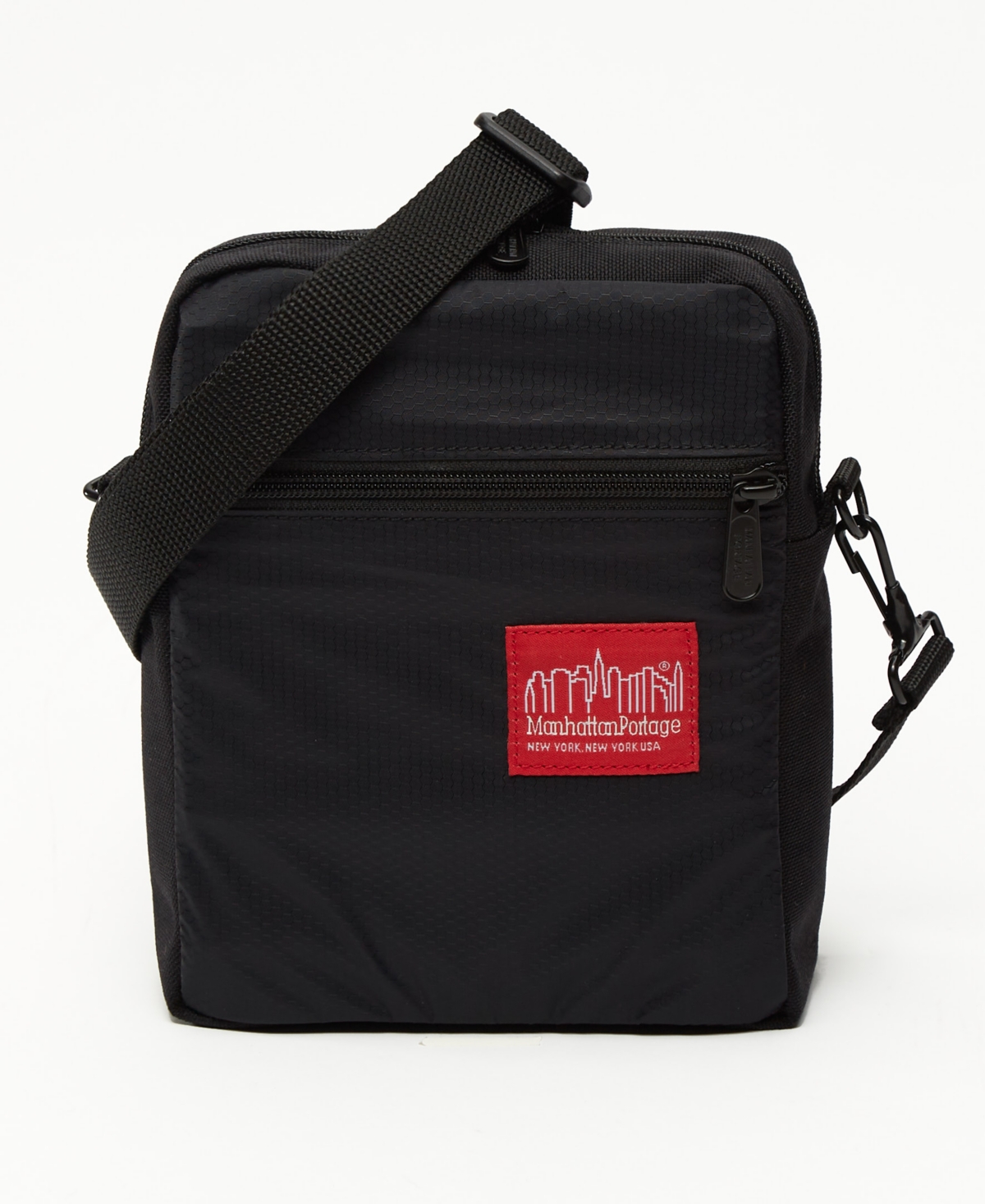 Manhattan Portage City Lights Nylon Handbag In Black