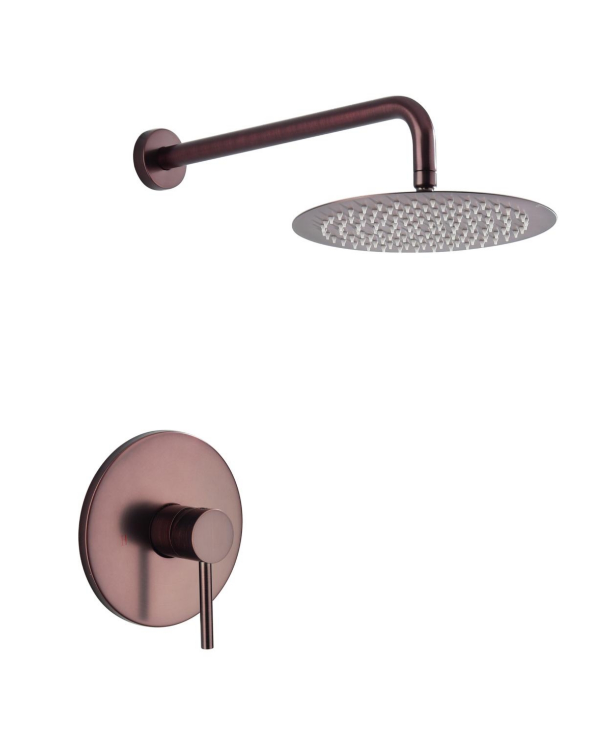 Complete Shower System With Rough-In Valve 004 - Brown