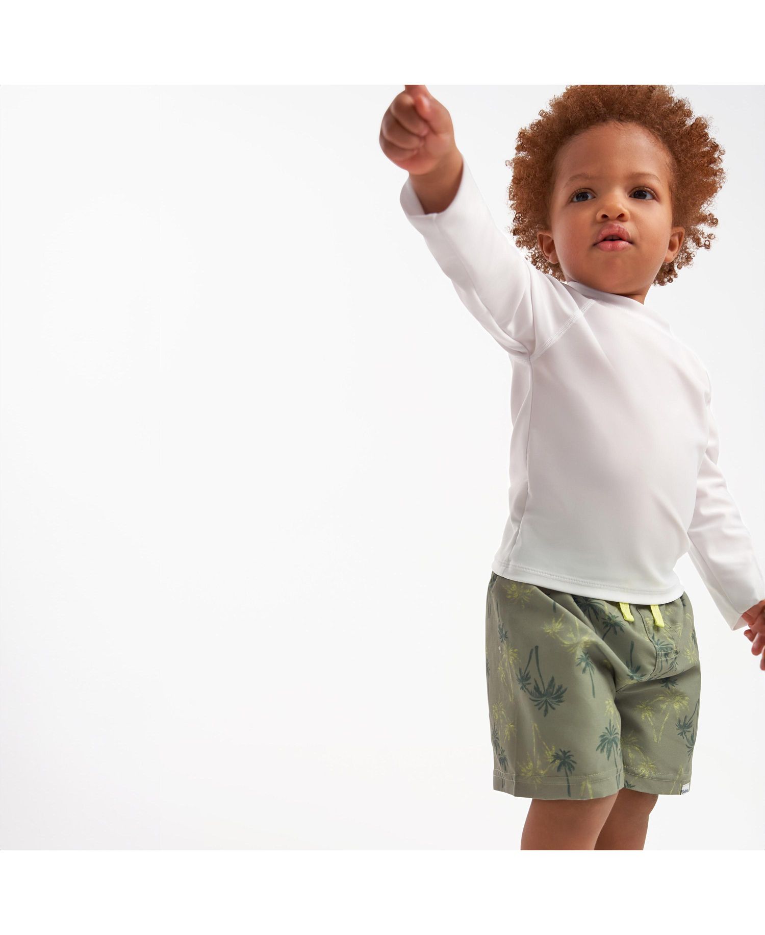 Toddler Boys Swim Trunks - Sailboats - 2-Pack