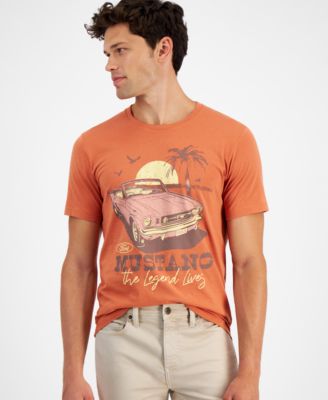 Sun + Stone - Men's Mustang Beach Regular-Fit Graphic T-Shirt