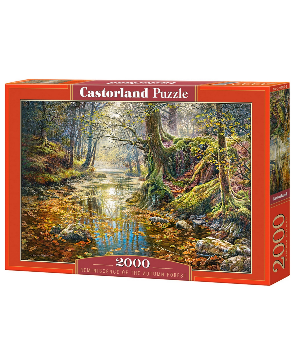 Shop Castorland Reminiscence Of The Autumn Forest 2000 Piece Jigsaw Puzzle In Multicolor