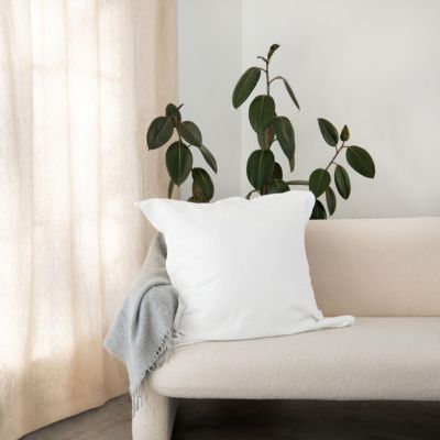 French Linen Flanged Euro Sham