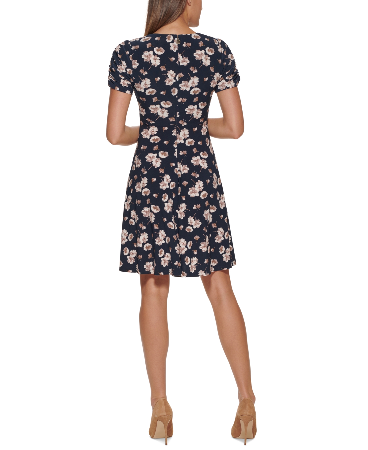 Tommy Hilfiger Women's Printed Fit & Flare Dress