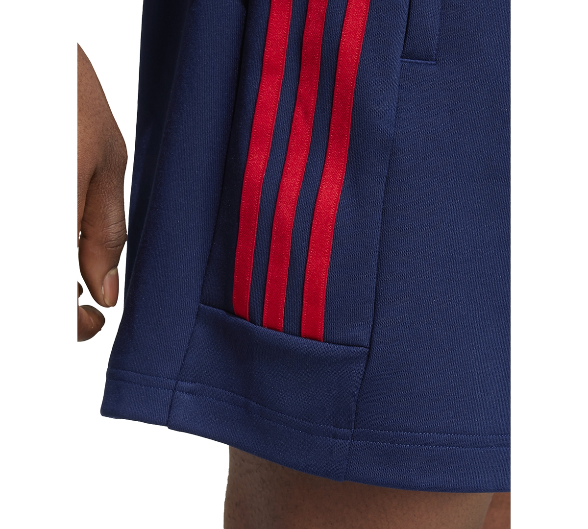 adidas Men's House of Tiro Nations Pack 3-Stripes Shorts -red/white