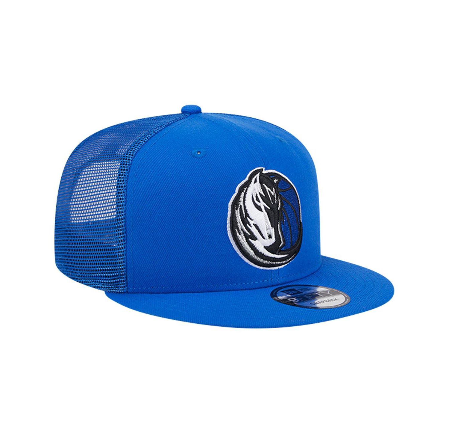 Men's Blue Dallas Mavericks Evergreen Meshback 9FIFTY Snapback Hat