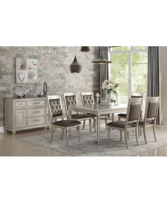 Tufted Upholstered Dining Chairs