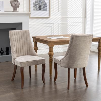 Streamdale Upholstered Dining Chairs with High Back Support