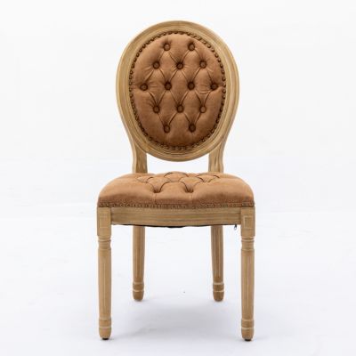  1 Pc Teddy Fabric & Packet Wood Rocking Feature Chair