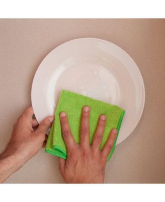 Silversure Antimicrobial Cleaning Cloths (12 Pack), 12x12 in., Reusable, Multi-Purpose, Color Options