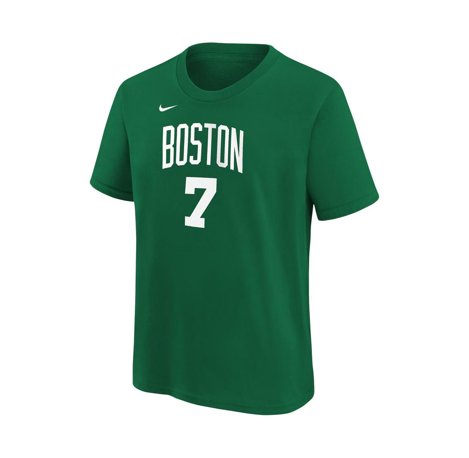 Big Boys and Girls Jaylen Brown Kelly Green Boston Celtics Icon Name & Number T-Shirt