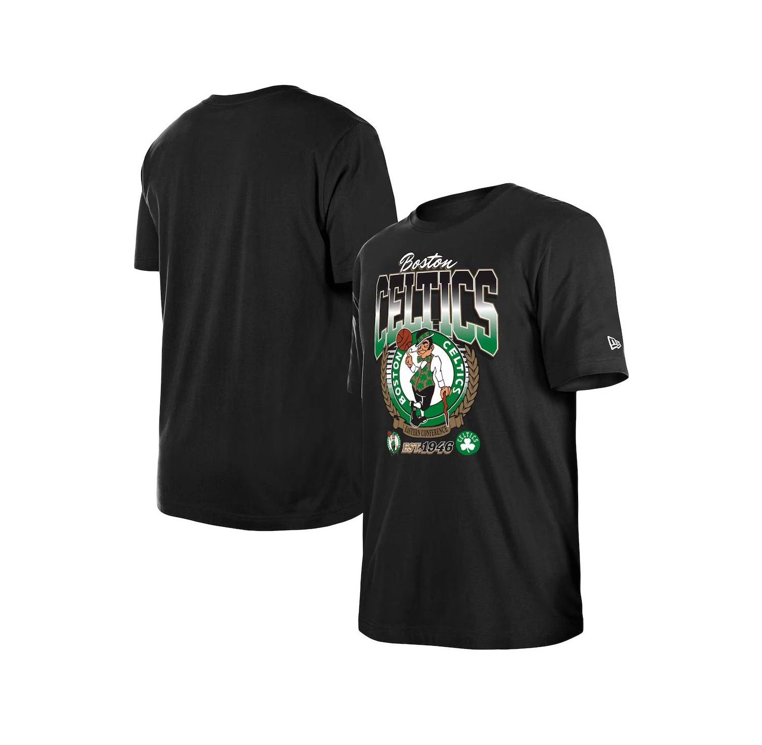 Men's and Women's Black Boston Celtics Summer Classics T-Shirt