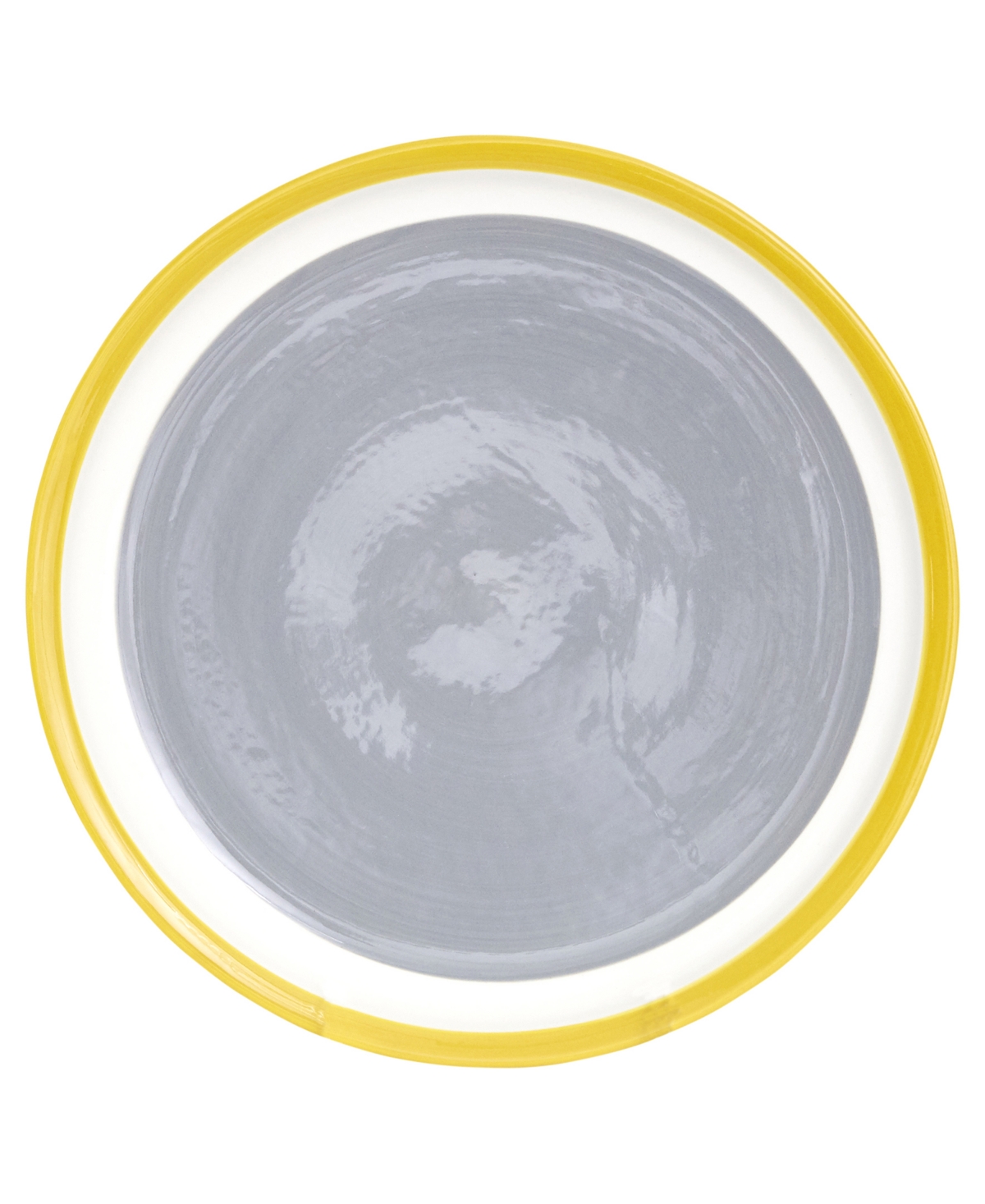 Baum Sunny Floral 16 Pc. Dinnerware Set, Service For 4 In Yellow
