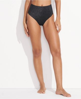 Women's Shine High Waisted Bikini Bottoms