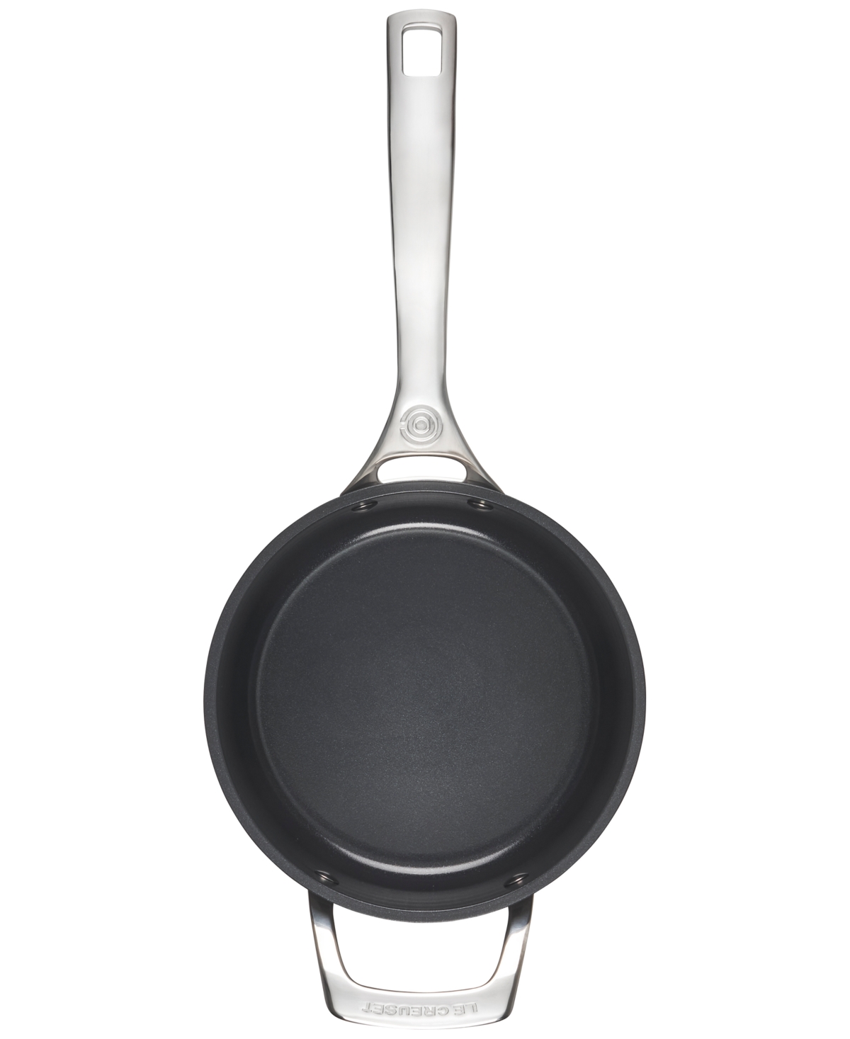Le Creuset Essential Nonstick Ceramic 3-qt. Saucepan With Glass Lid In No Color
