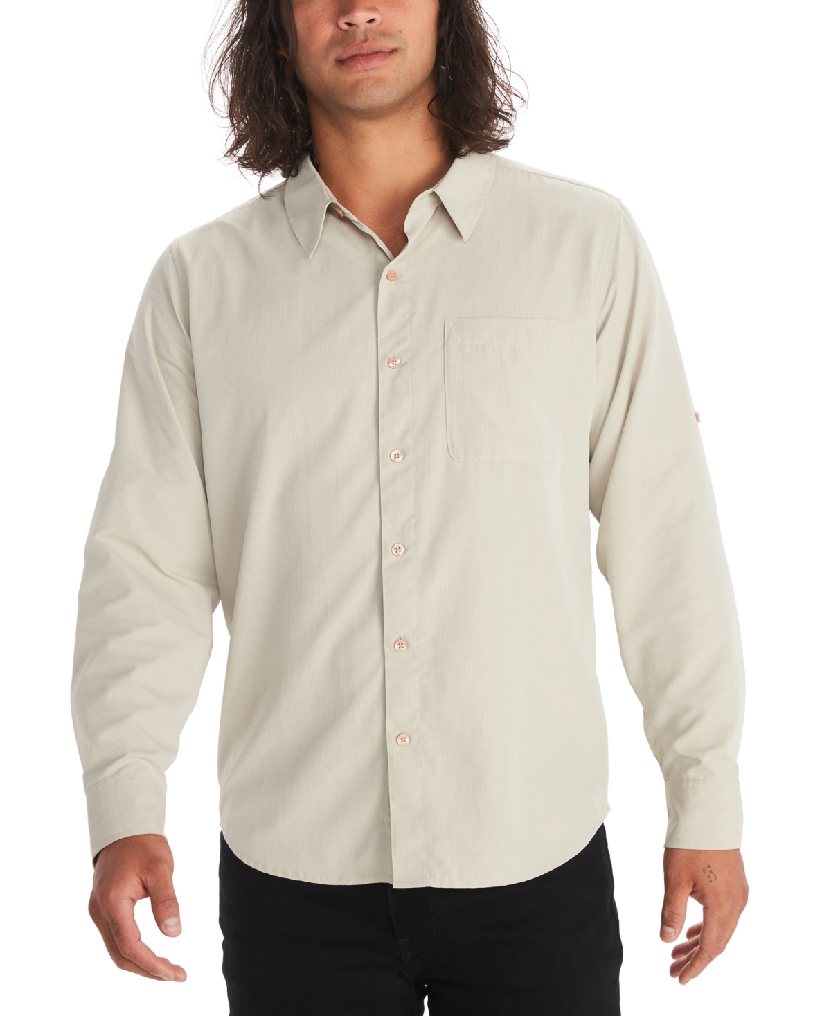 Marmot Men's Aerobora Button-Up Long-Sleeve Shirt