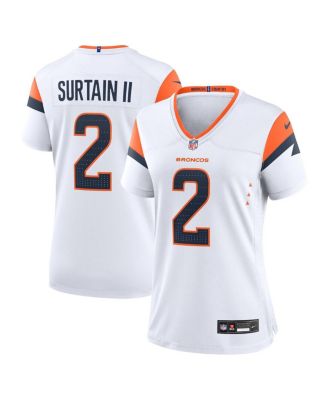 Women's Patrick Surtain II Denver Broncos Mile High Collection 1977 Throwback Player Game Jersey