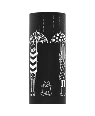 Umbrella Stand Women Steel Black