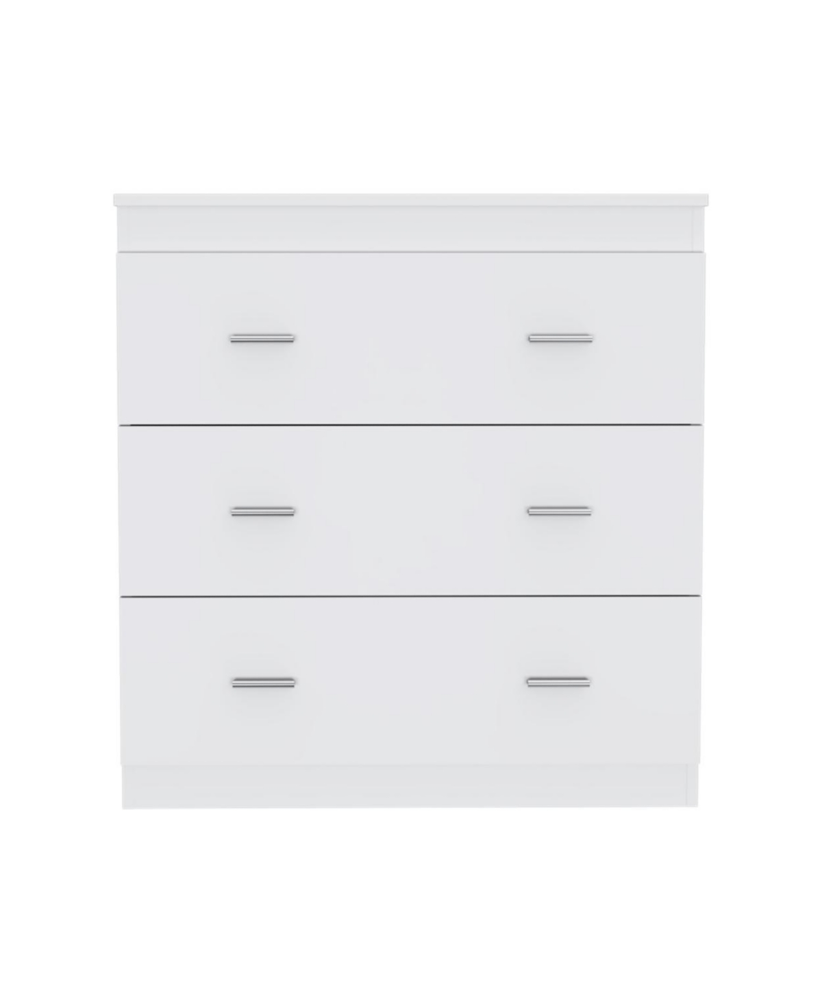 Calvetta 3-Drawer Dresser Light - White