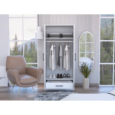 Streamdale Conway Rectangle Armoire White