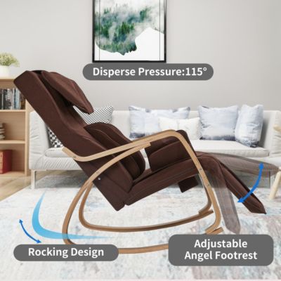 Relaxing Rocking Lounge Chair with Air Pressure Massage