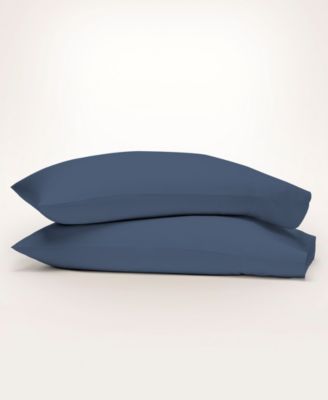 Ultra-Light Cool Crisp 100% Cotton Percale Pillowcase Pair, King