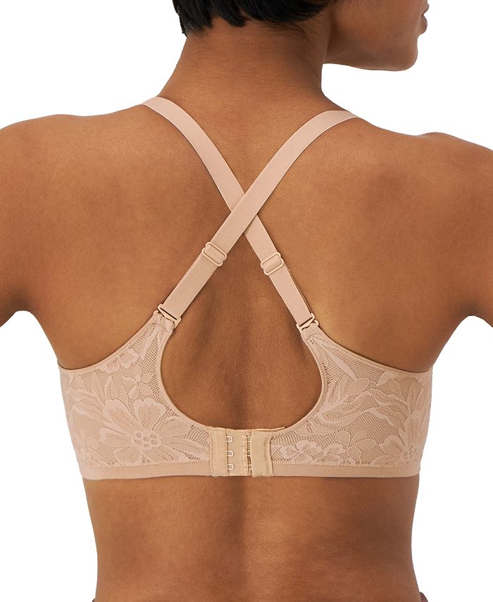 Reggiseno Bali Breathe Con Ferretto E Pizzo, Coppa Morbida, Rosa Nebbiato, Taglia 6C Donna - 2