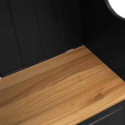 Simplie Fun Multifunctional Hall Tree With Bench and Cabinet