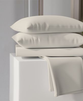 Ultra-Light Cool Crisp 100% Organic Cotton Percale 4-Pc. Sheet Set, Full