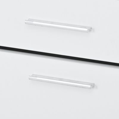 Streamdale Slim Entryway Organizer with Shoe Storage and LED Light