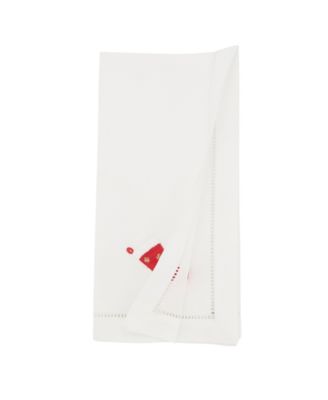 Набор вышитых салфеток Saro Lifestyle Saro Lifestyle Winter Wonderland Stocking 6 20x20 36690₽