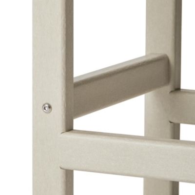 3 Piece set Outdoor Patio Poly Adirondack rocking chairs with side table