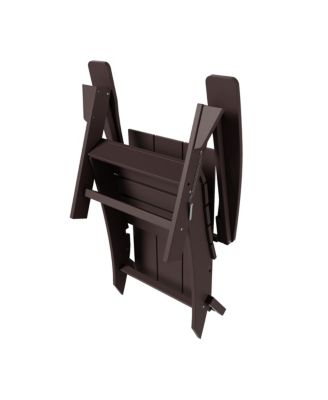 Modern Outdoor Folding Adirondack Chair (Set of 2)