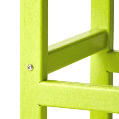 3 Piece set Outdoor Patio Poly Adirondack rocking chairs with side table