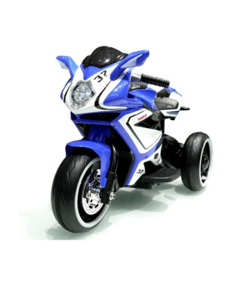 Детская игрушка Streamdale Furniture Electric Ride-On Motorcycle with Music, 3–4 года, цвет: Синий