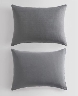 CLOSEOUT! Seersucker 3 Piece Duvet Cover Set, Queen