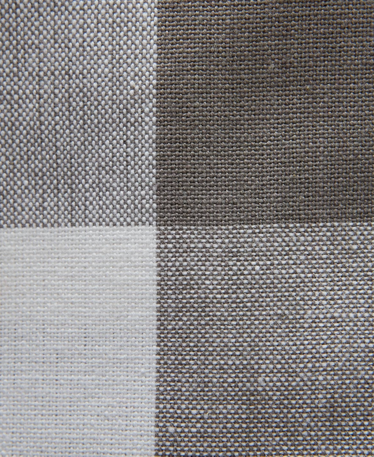 Design Imports Gingham Check Kitchen Collection, Gray, Dishtowel Set In Gray