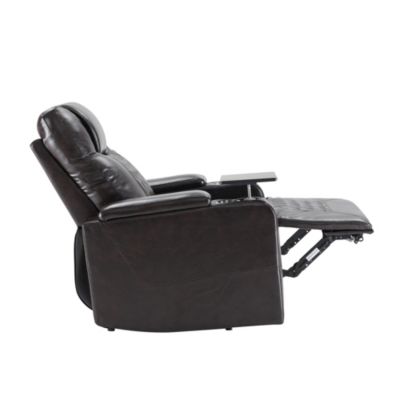 1 Pc  Upholstered Fabric  Power Motion, USB Charging, Arm Storage  Recliner Chair