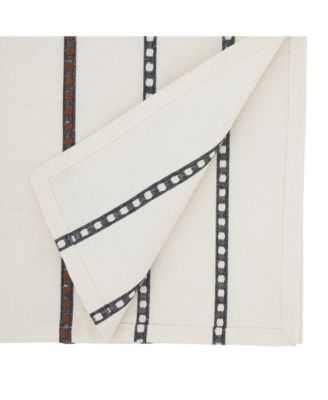 Refined Stripe Table Runner, 16"x72"