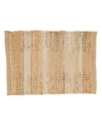 Rainbow Rhythm Banded Placemat Set of 4, 14"x20"