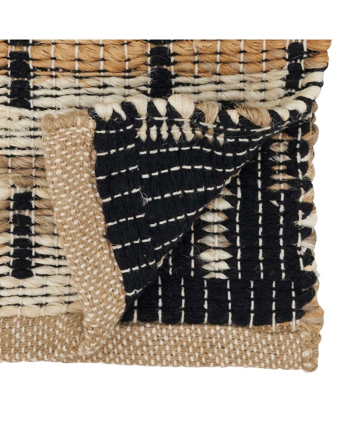 Saro Lifestyle Tailored Stripe Table Runner, 14"x72" In Natural