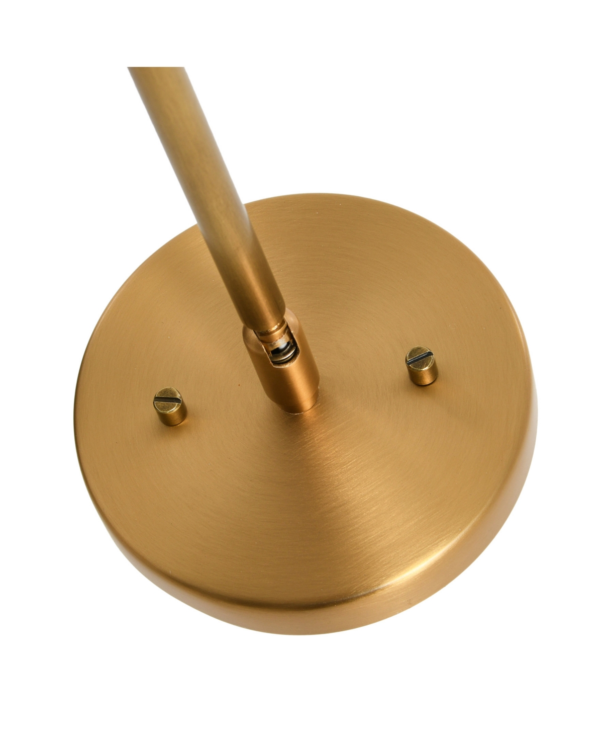 Robert Stevenson Lighting Cameron In Matte Black And Natural Brass