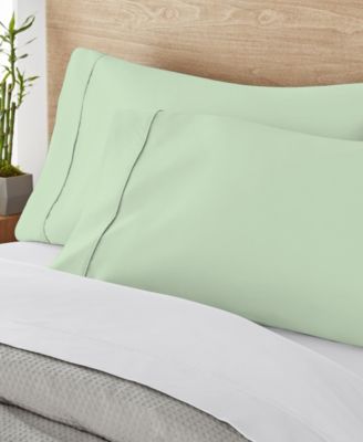 400 Thread Count Cotton Percale Pillowcase Pair, King