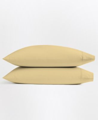 Purity Home 400 Thread Count Cotton Percale Pillowcase Pair, Standard
