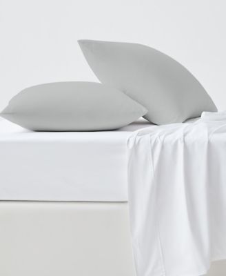 400 Thread Count Cotton Percale Pillowcase Pair, King