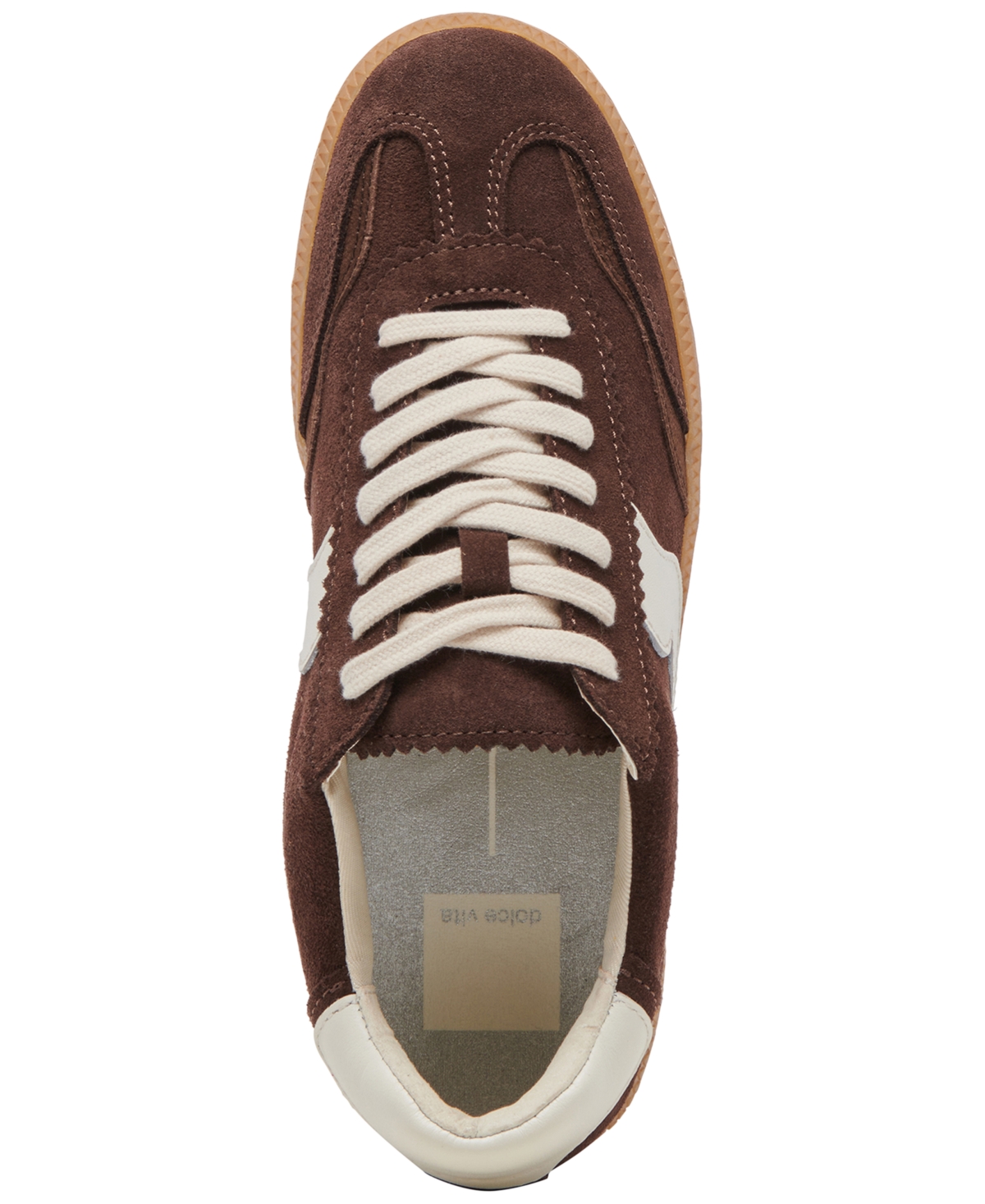 Dolce Vita Women's Notice Low-profile Lace-up Sneakers In Brown