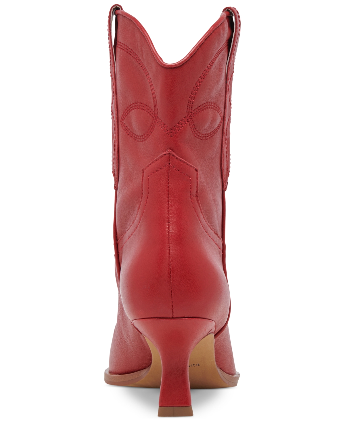 Dolce Vita Women's Angel Western Kitten-Heel Dress Booties