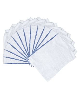Qwick Wick Cotton Bar Mop Towels, 16"x19", Set of 12