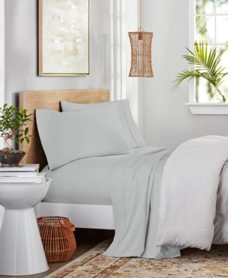 400 Thread Count Cotton Percale 4-Pc. Sheet Set, King